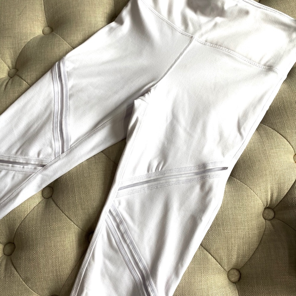 Full length sheer cut out leggings